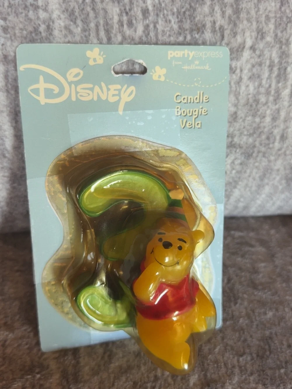Disney Winnie the Pooh Number 3 Birthday Candle Party Express Hallmark